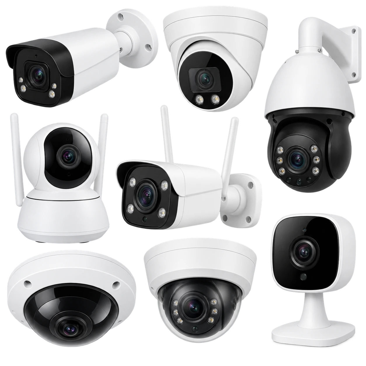 HD IP network camera for scalable surveillance systems